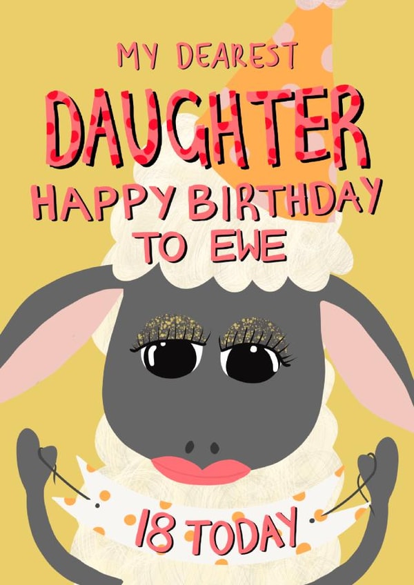 My dearest daughter, I hope ewe have a happy 18th Birthday! created by LittleTalesByGem