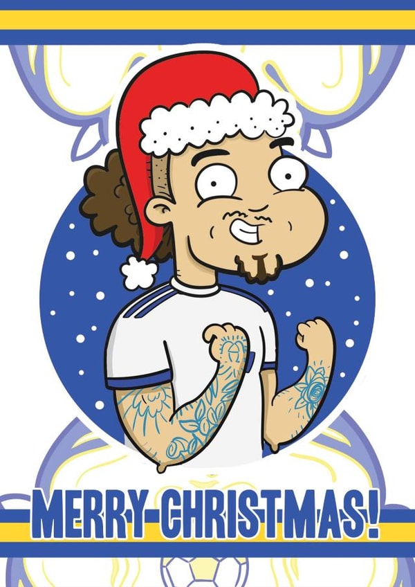 Merry Christmas Leeds fan! created by Tom Sparke