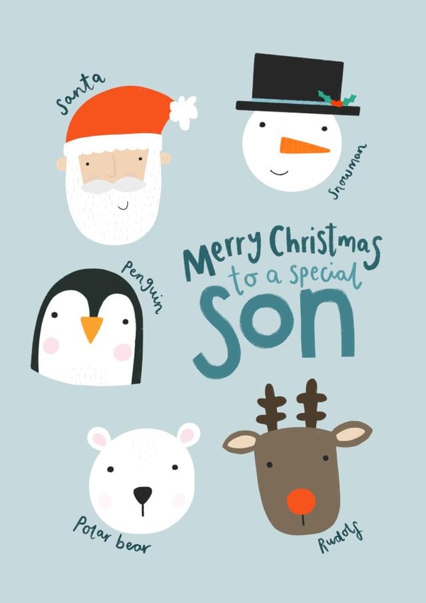 Son’s Christmas Characters  created by Charley Muttitt