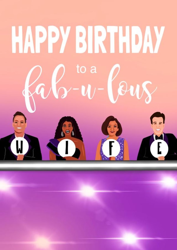 Strictly Come Dancing Wife created by Running with Scissors