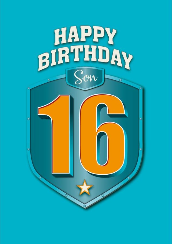 Happy Birthday Son. 16. created by Pendrea Noye