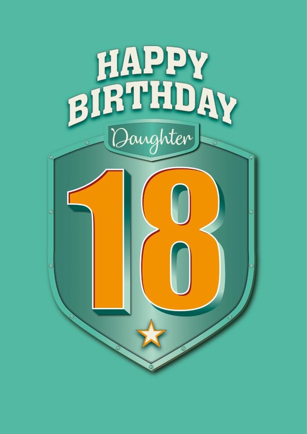 Happy Birthday Daughter. 18. created by Pendrea Noye