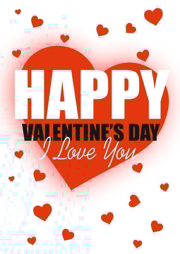 Happy valentine's day created by Banter King