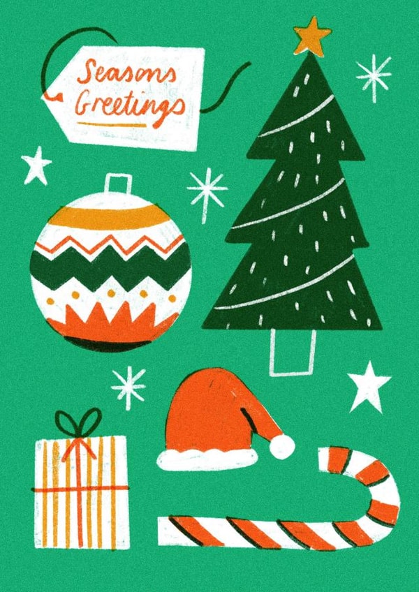 Seasons greetings 1001 created by Philippa Coules