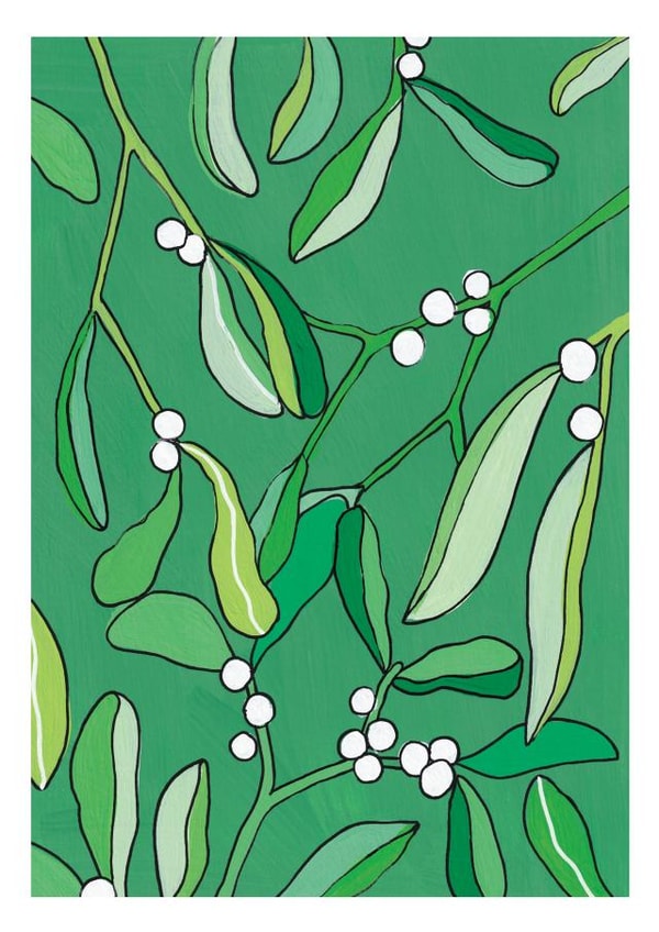 Merry Christmas Mistletoe Loved One Card created by Grace Bedford Design