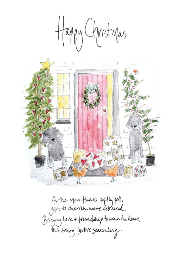 Home is Where The Love Is, A Countryside Christmas - Christmas Card created by Kate Bond