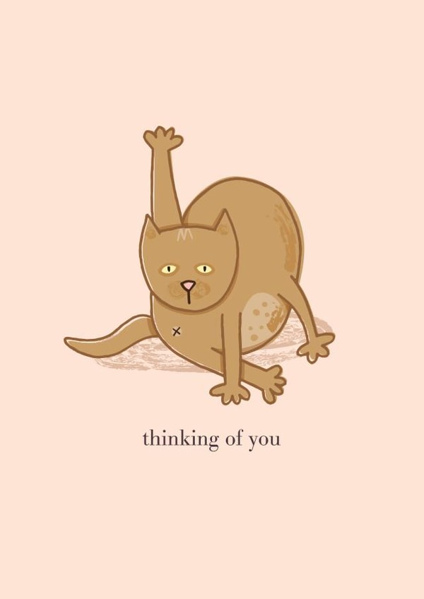 Even when I'm busy, I'm always thinking of you created by Holly Newth