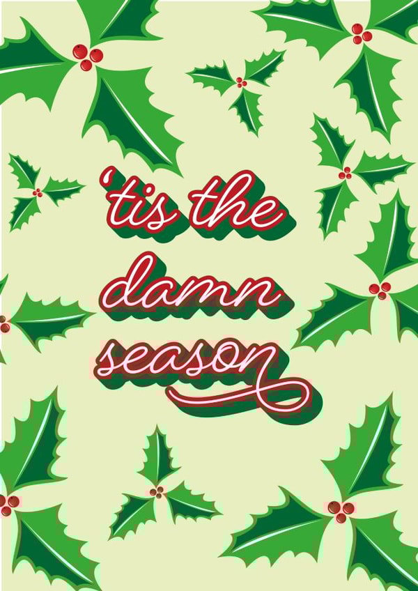 'Tis the Damn Season Swifties created by EJF Illustration