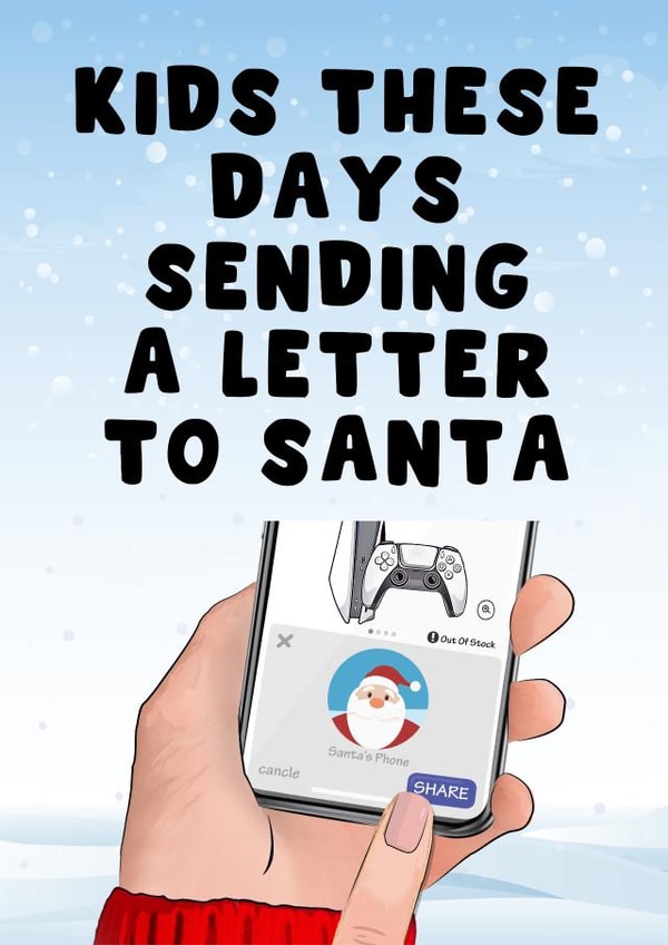 Kids These Days Christmas Card created by Yeh Boi