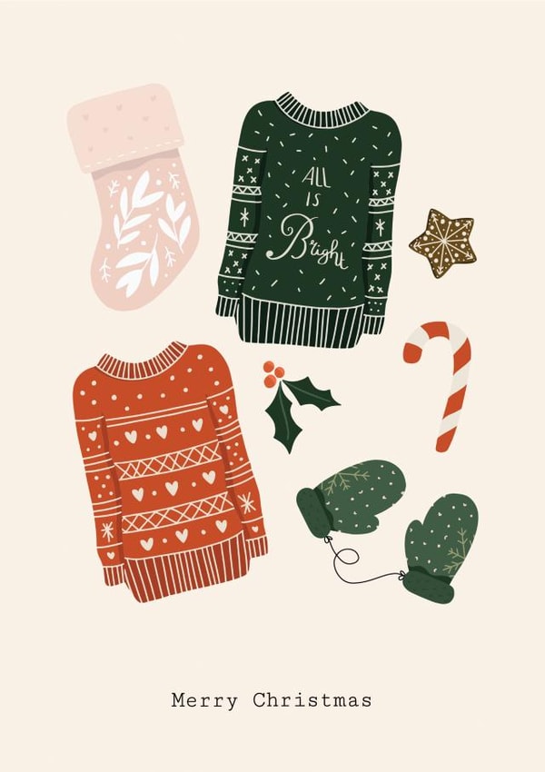 Traditional - Festive Jumpers - Merry Christmas created by Chelseah354