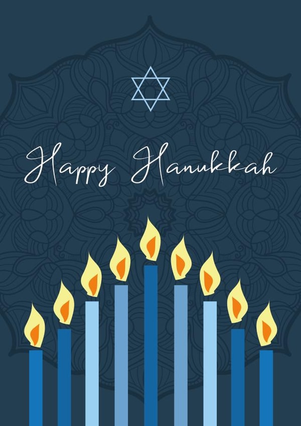happy hanukkah 1001 created by ROSHAH DESIGNS