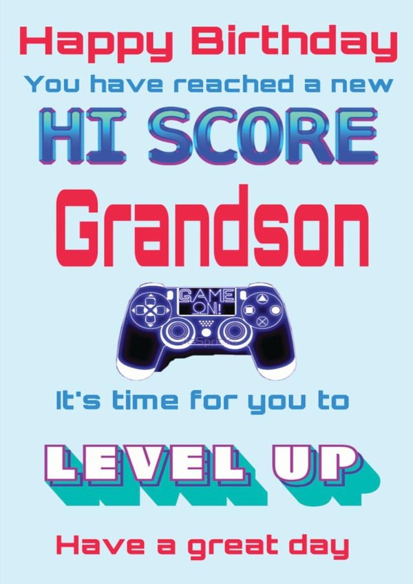 Grandson birthday gaming created by Yasmine Brickland