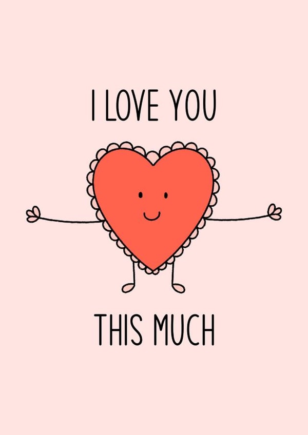 I Love You, friendship bestie, for her, appreciation, anniversary, valentines created by By Emma Dearling