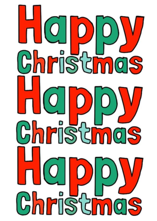 Happy Christmas Minimal  created by REFcreative 