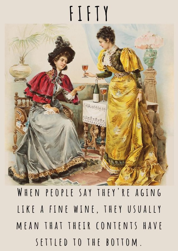 Funny 50th Birthday Card 1001 created by SIMO 08