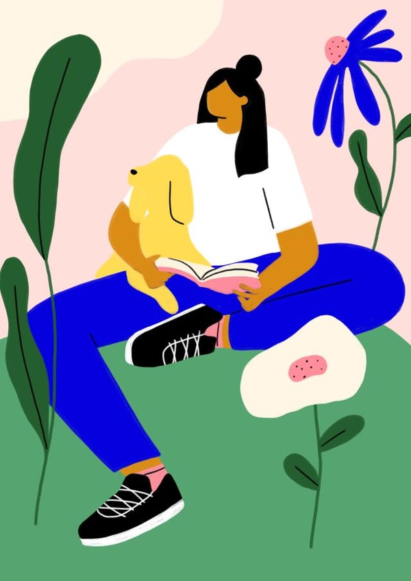 Book and dog lovers unite! created by Rachael Presky