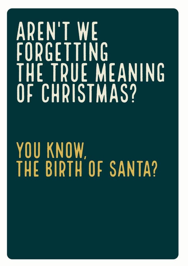 True Meaning of Christmas created by Electric Carp