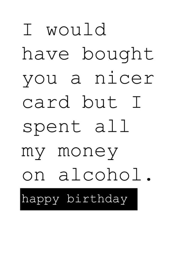 Rubbish birthday card created by neeneenoo