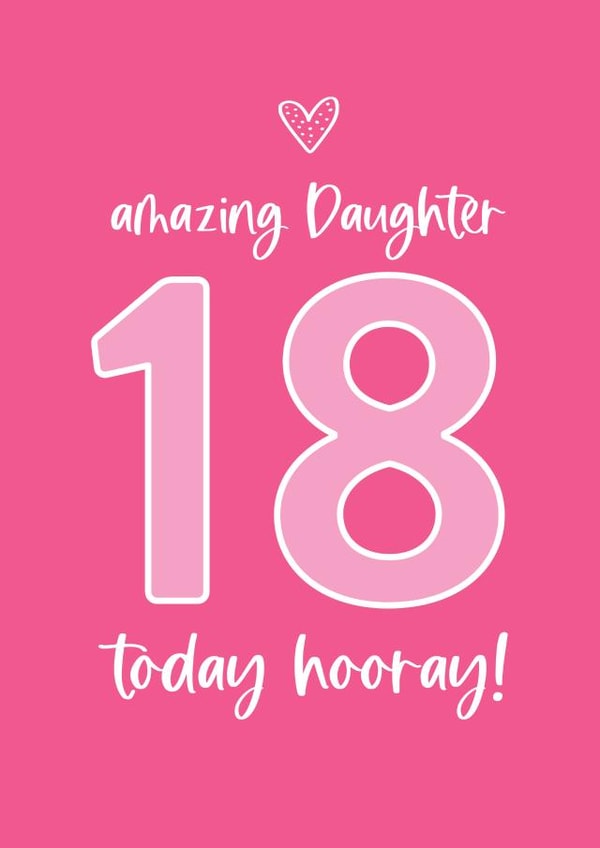Happy 18th Birthday to an amazing Daughter created by Always Sparkle