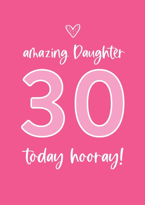 Happy 30th Birthday to an amazing daughter created by Always Sparkle