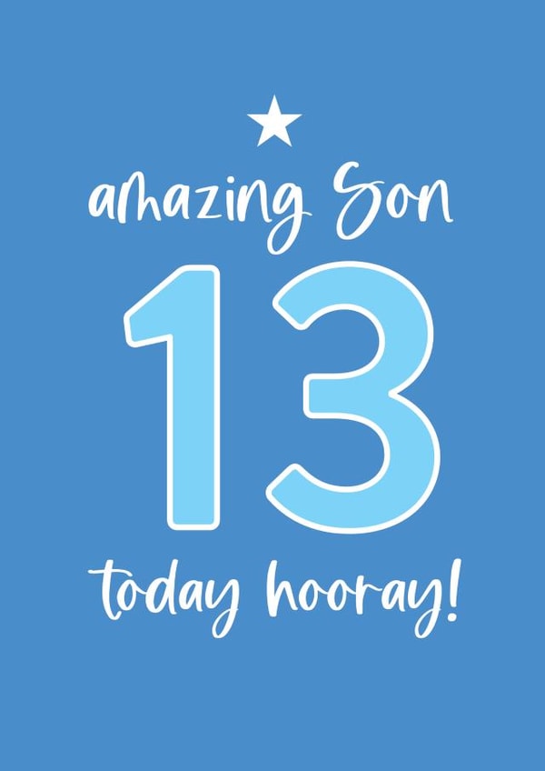 Happy 13th Birthday to an amazing Son created by Always Sparkle