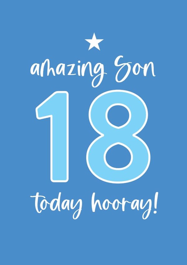 Happy 18th Birthday to an amazing Son created by Always Sparkle