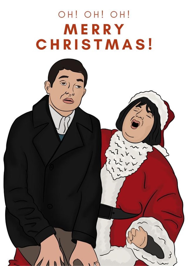 OH OH OH MERRY CHRISTMAS GAVIN AND STACEY created by Kirsty Halliwell