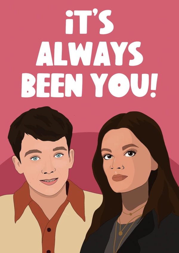 Maeve & Otis It's Always Been You Valentine's Day Card created by The Foxy Lemon Co.