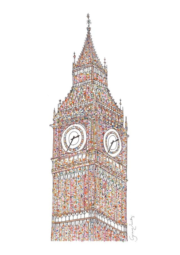 Big Ben London Card created by Grace Emily