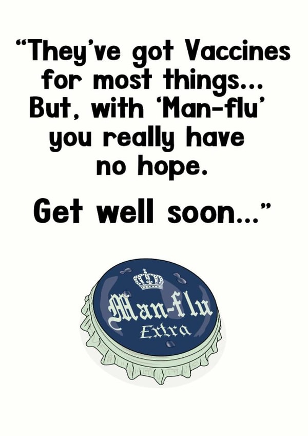 Deadly Man-flu... created by aob.designed