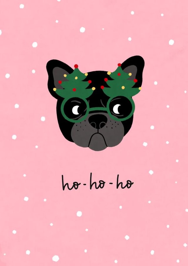 Christmas dog created by Nadya Barkova