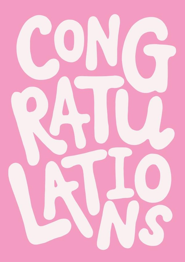 Congratulations Card created by Brand13