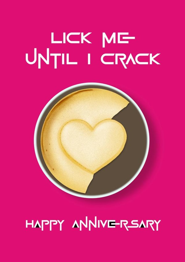 Squid Game Lick Me Anniversary Card created by Sassy Sarah
