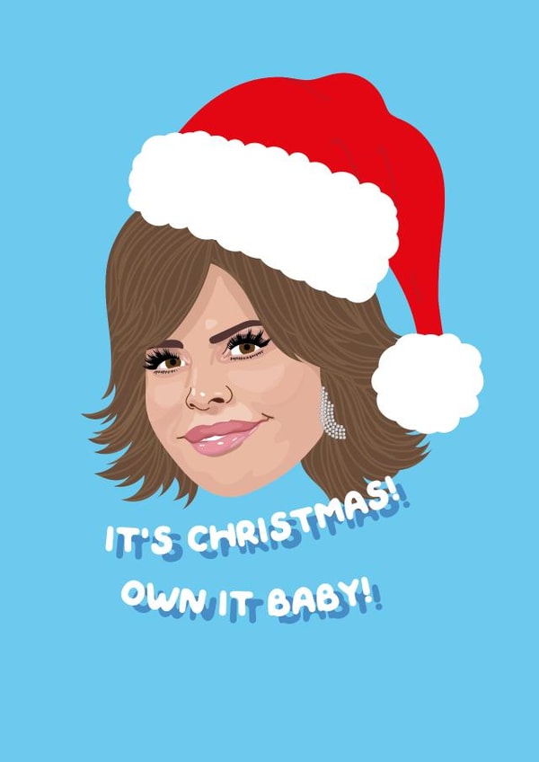 Lisa Rinna It's Christmas Baby Own it! Real Housewives Beverly Hills RHOBH created by PonyChops