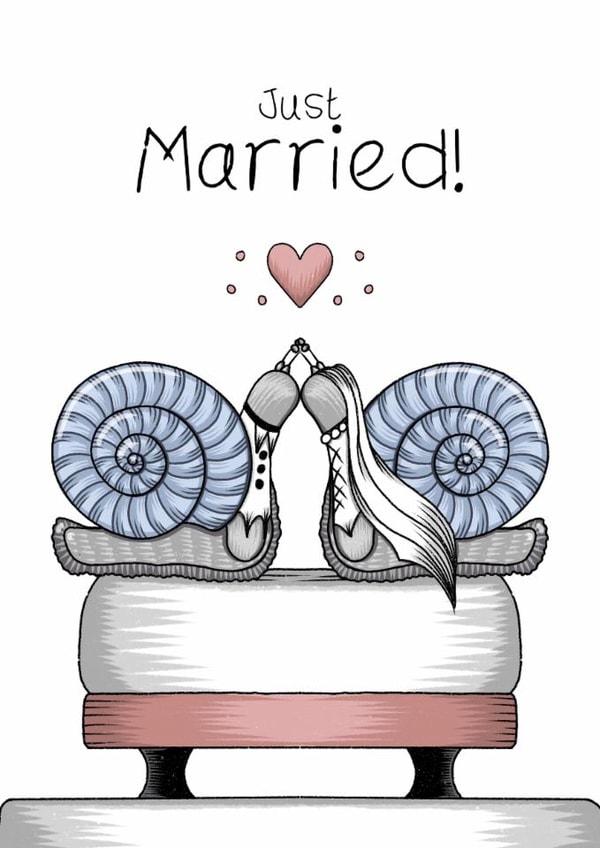 Just married created by Bonny Shatwell