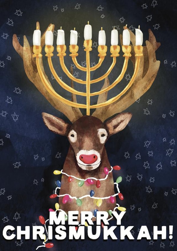 Merry Chrismukkah! created by Flockadoodle