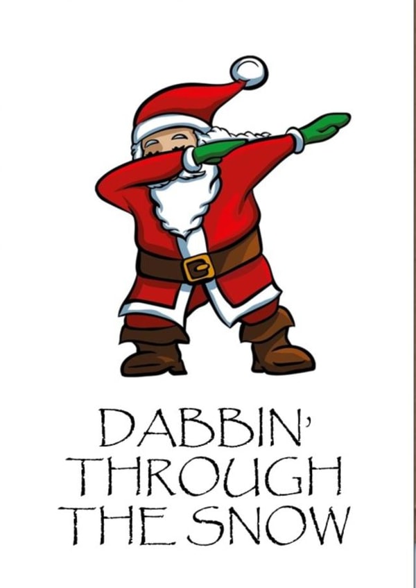 Dabbin' through the snow created by Nancy Walsh