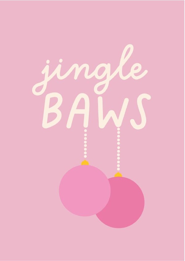 Jingle Baws Bauble - Scottish Christmas Card created by Melissa Gray