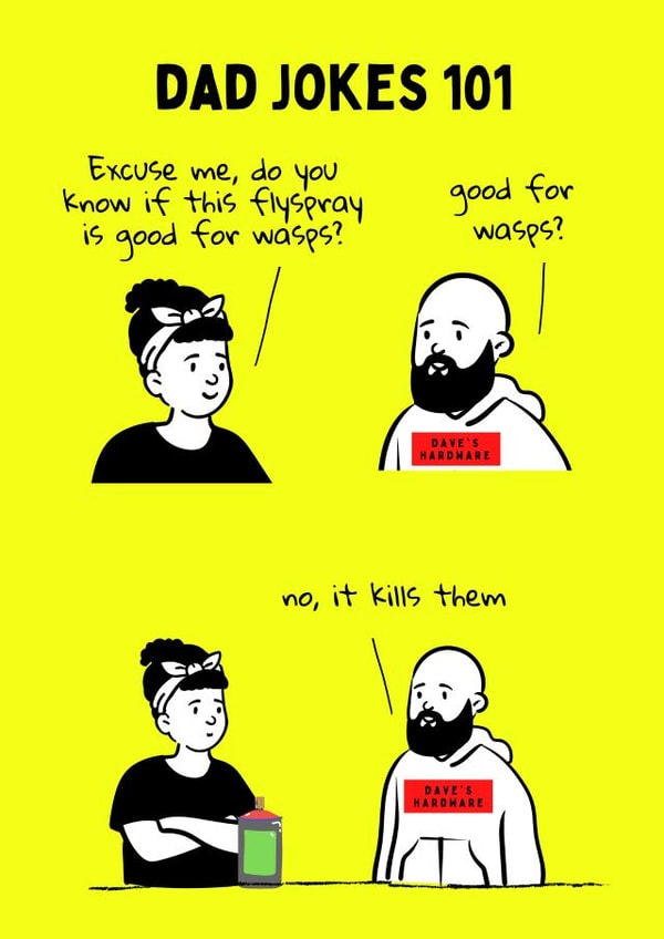 Dad Jokes flyspray joke created by Dangerous Dave