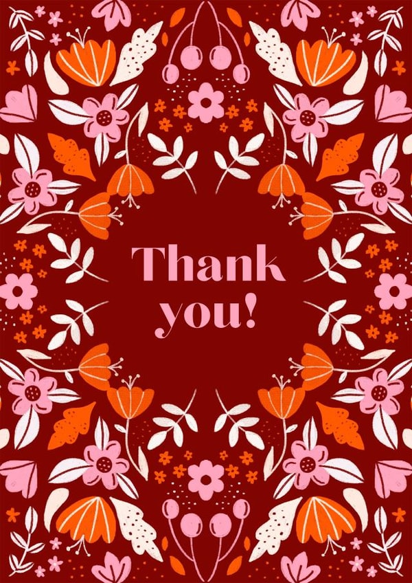 Thank you! created by Philippa Coules