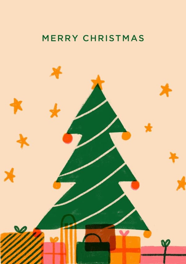 Merry christmas created by Philippa Coules