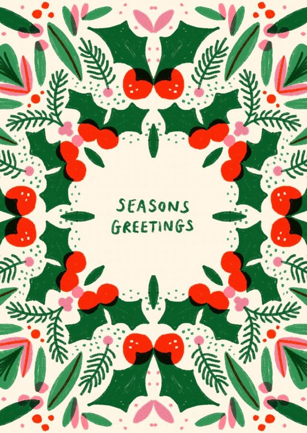 Seasons greetings 1000 created by Philippa Coules