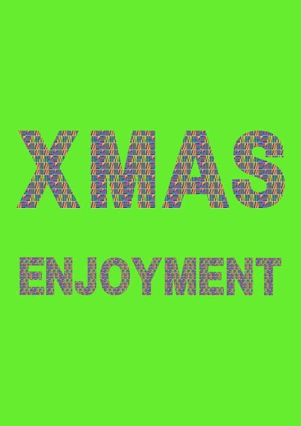 Xmas Enjoyment in Kente created by The Copper Fruit