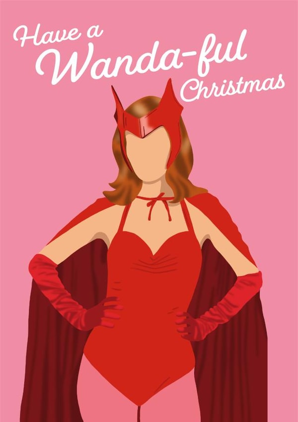 Have a Wanda-ful Christmas WandaVision created by Jemma Rose Design