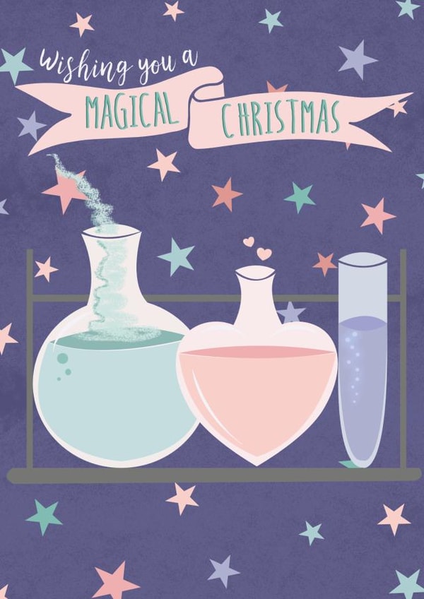 Magical Christmas card created by ashleigh brown