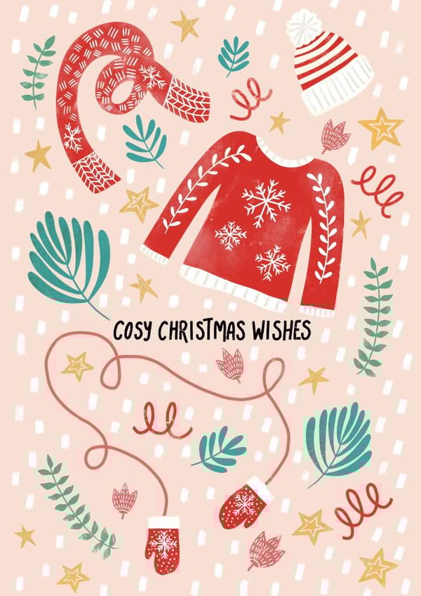 Cosy Christmas Wishes 1000 created by Life’s Peachey by Lauren Faye Peachey