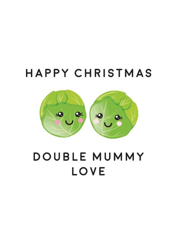 LGBTQ+ Sprouts Christmas card 1001 created by notafictionalmum