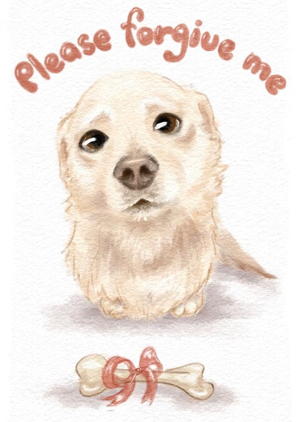 Sorry card created by Lovely pictures