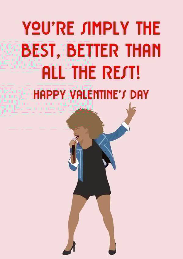 Simply the best Valentine’s Day card created by Accidental Artist