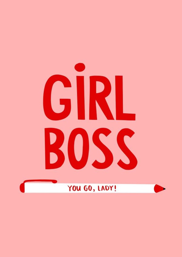 Girl Boss created by Lucy Maggie Designs